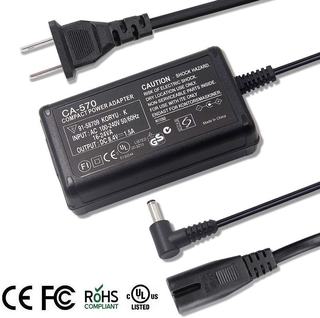  1 Chiếc CA-570 CA570 AC Adapter Sạc Cho Canon FS21 FS22 FS200 FS300 HF10 HF11 HF20 HF100 HF200 HF M31 HF S10 HG20 HG21 HG30 HR10 