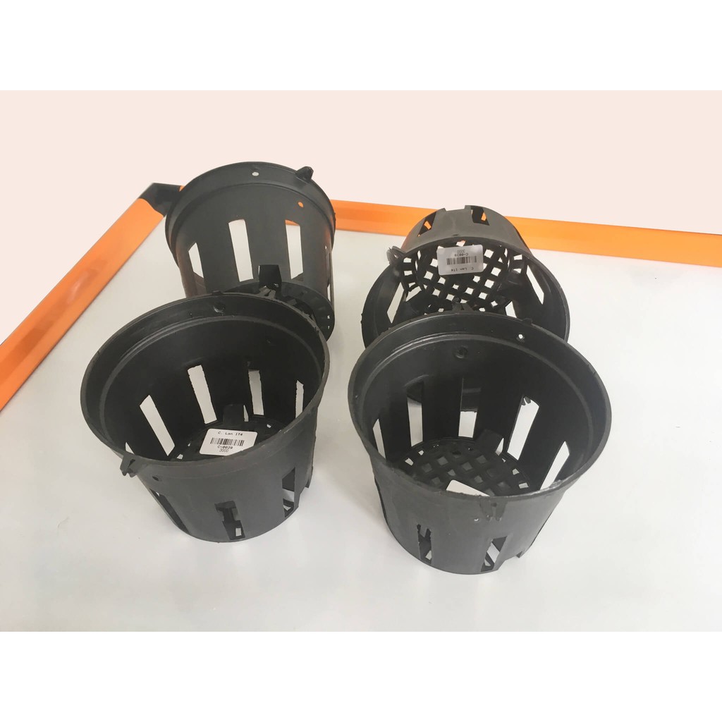 Combo 5 Chậu nhựa trồng lan phi 18 (1T8)