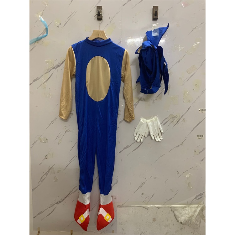 Bộ trang phục hóa trang nhân vật Sonic/ Balo dành cho trẻ em nhiều màu tùy chọn