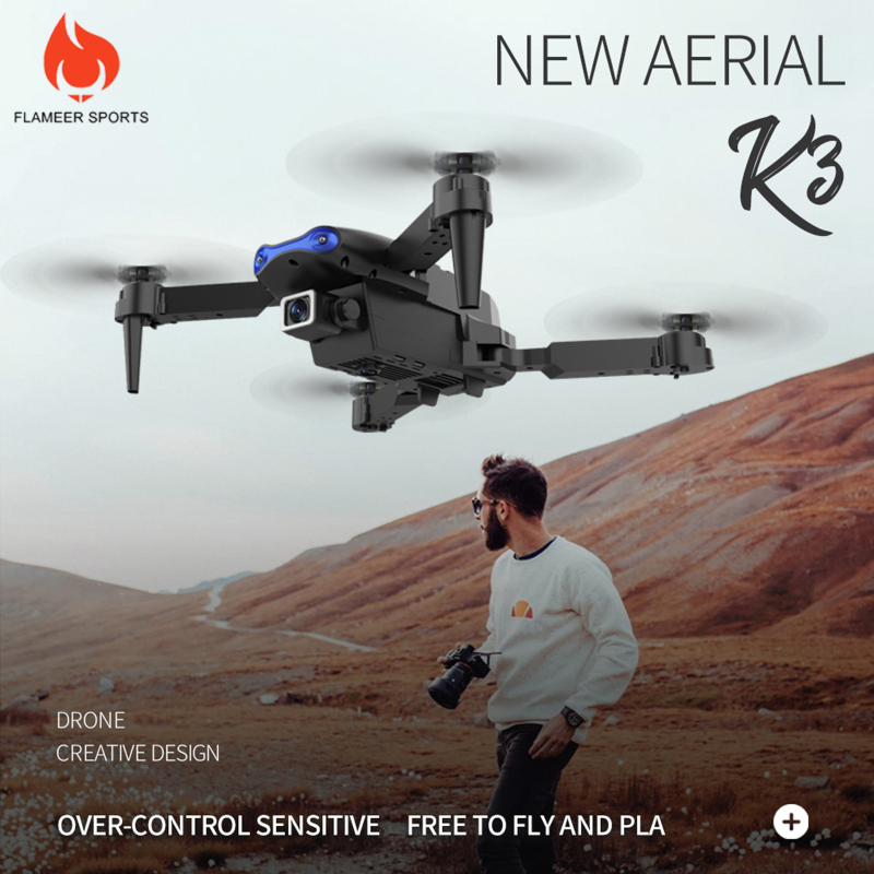 Drone Điều Khiển Từ Xa Flameer Sports K3 Với Camera 4k Hd