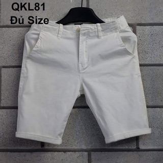 Quần lửng kaki co giãn