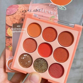 PHẤN MẮT 9 Ô TRÁI ĐÀO ANYLADY