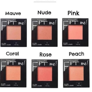 Phấn má maybelline fit me
