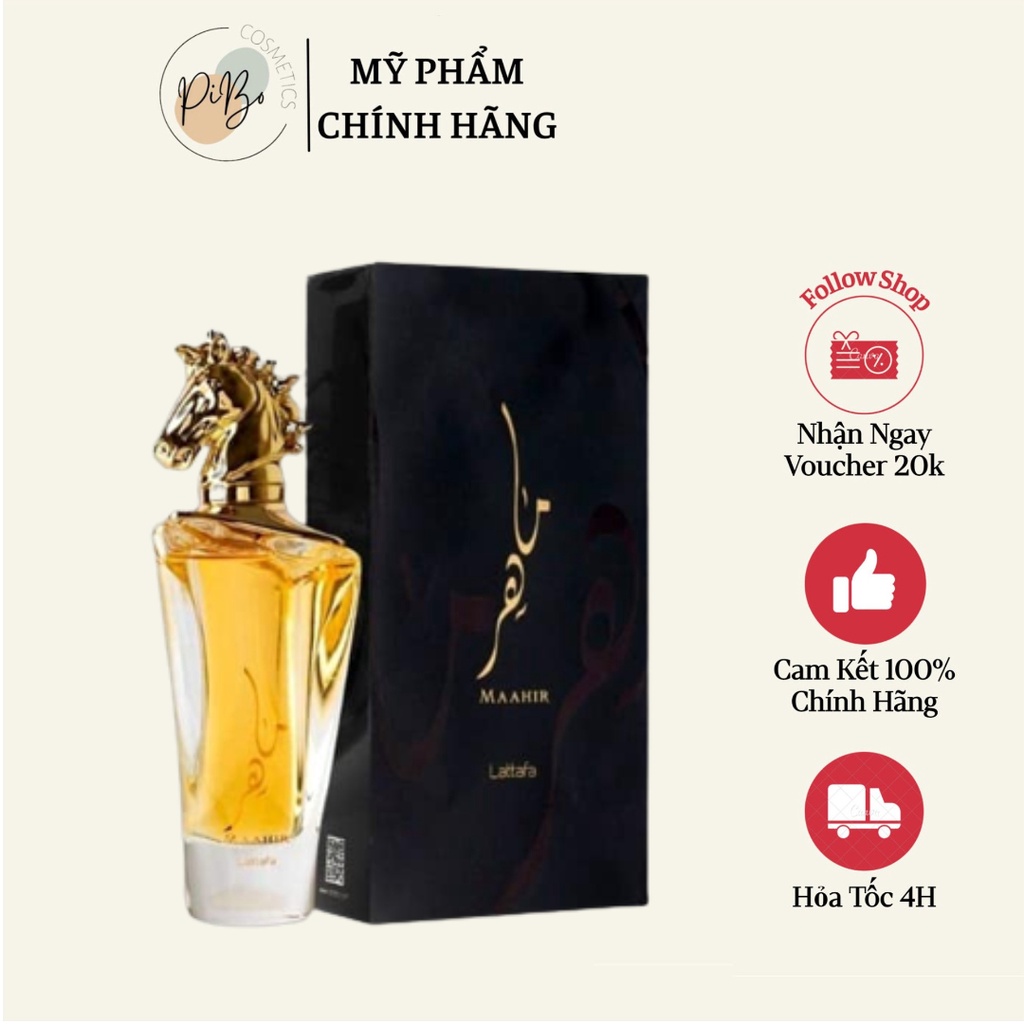 Nước Hoa Dubai MAAHIR LATTAFA Cao Cấp 100ml
