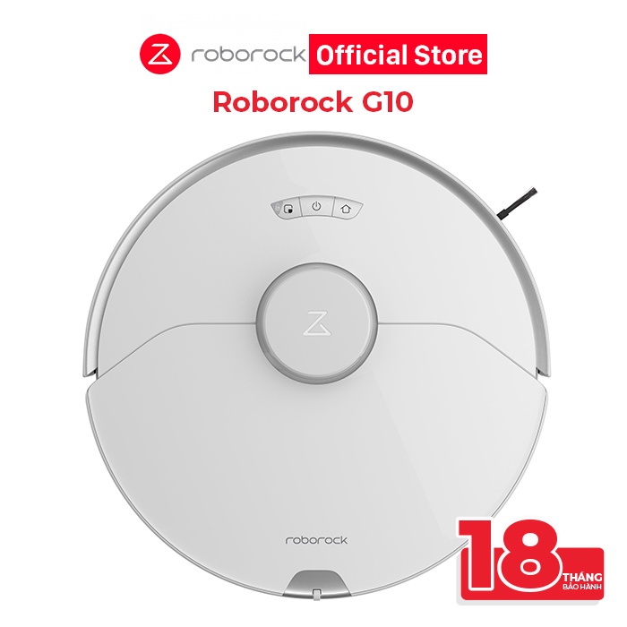 Robot hút bụi lau nhà Roborock G10 (BẢN QUỐC TẾ) - Tự động giặt giẻ, lau rung bằng sóng âm 3000 lần/phút