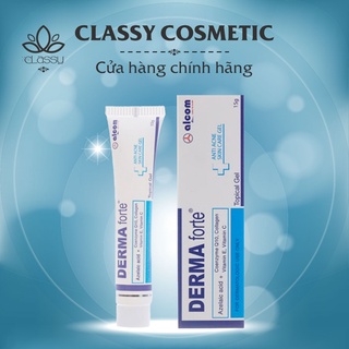 Derma forte gel ngừa mụn, gel giảm mụn giảm thâm derma forte 15g