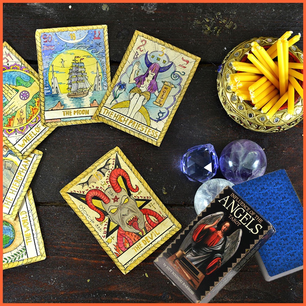 Bộ Bài Tarot Thiên Thần Đọc Thẻ Bài Giải Trí