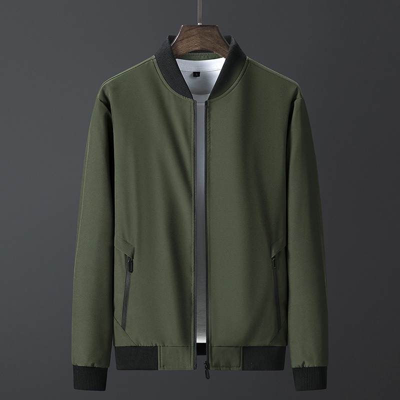 Áo khoác bomber chống gió và chống thấm nước size lớn thoải mái dành cho nam M-8XL