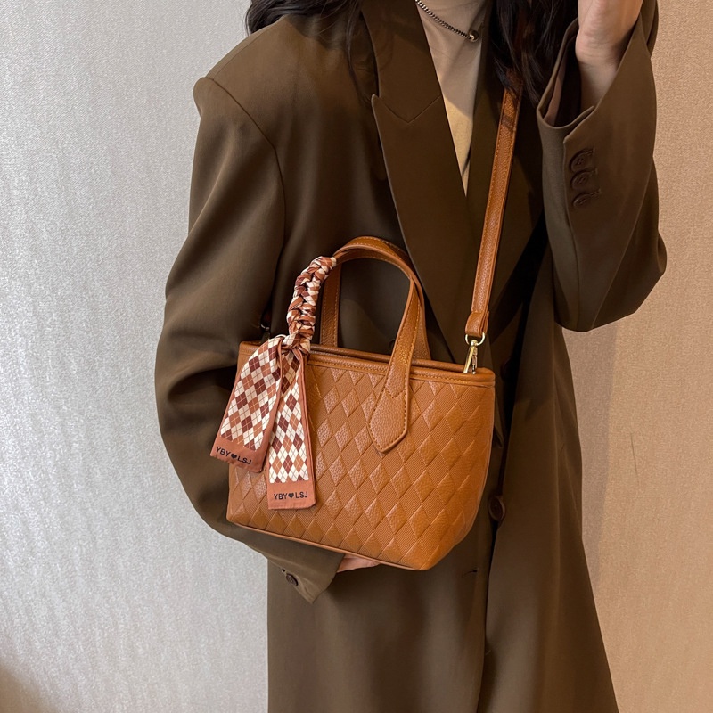 Túi Xách Màu Sắc Đơn Giản Phong Cách Phương Tây Cho Nữ