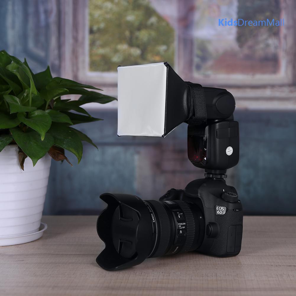 Hộp Tản Sáng Cho Đèn Flash Máy Ảnh Dslr 125x100mm