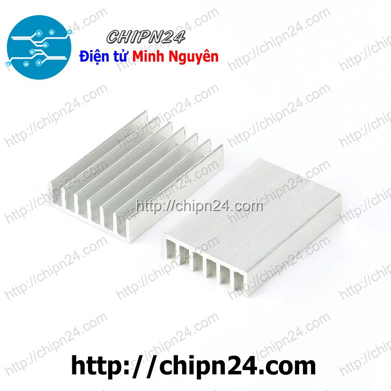 [2 CÁI] Tản nhiệt TN20 30x20x6MM TRẮNG