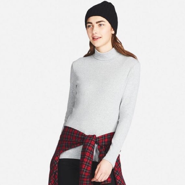 Áo thun cổ lọ supima cotton xuất Nhật