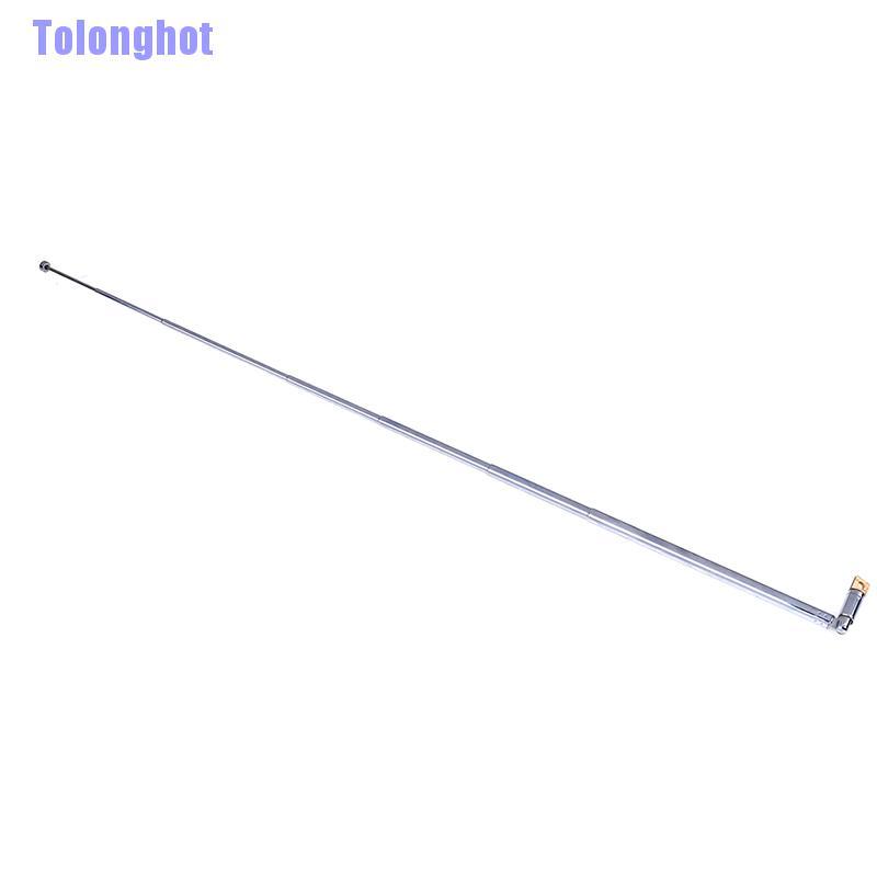 Tolonghot> 7 Sections Telescopic Antenna Aerial Radio TV Replacement  instrument-specific