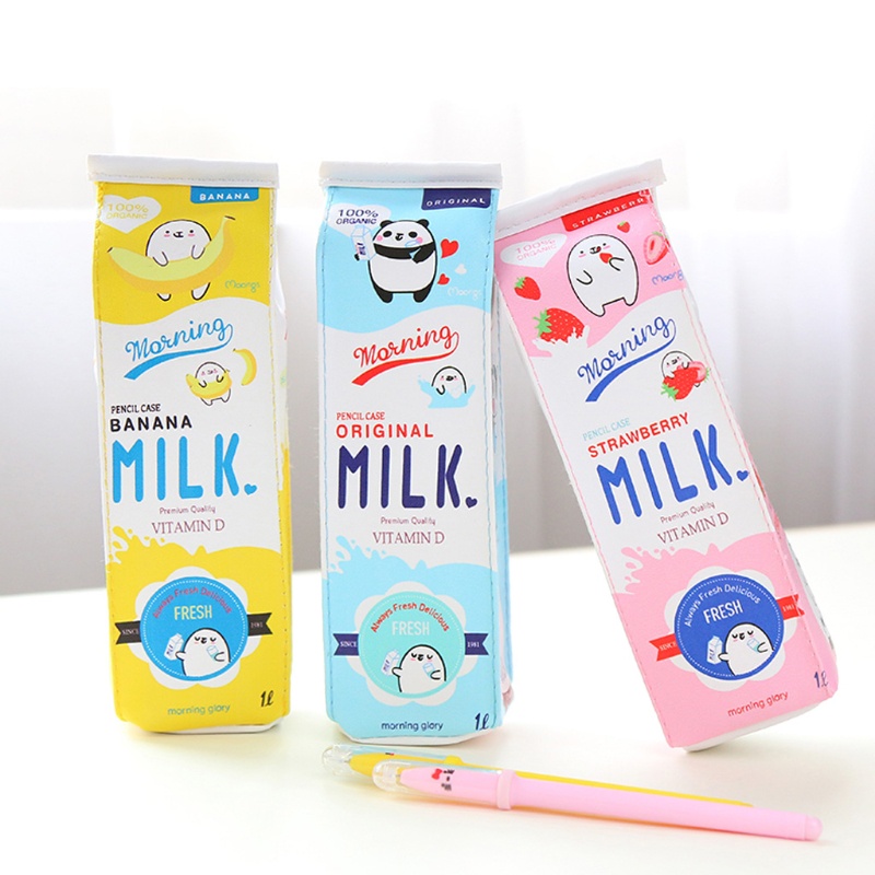 Túi Đựng Bút Chống Nước Sức Chứa Lớn In Họa Tiết Hoạt Hình Cho Nam &amp; Nữ
