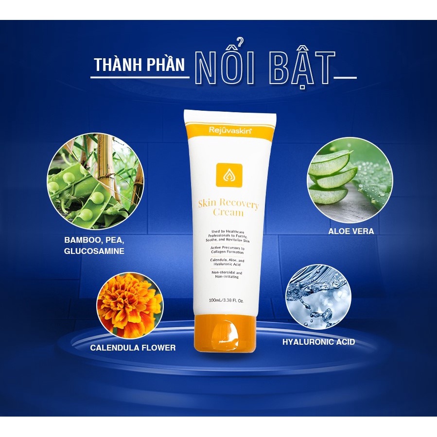 Kem phục hồi Da Rejuvaskin Skin Recovery Cream do kích ứng từ môi trường 100ml