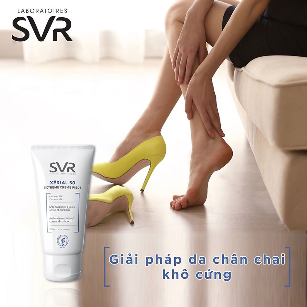 [minisize 3ml]em Dưỡng Da Tay, Chân SVR Xerial 50 Extreme Creme Pieds 3ml | BigBuy360 - bigbuy360.vn