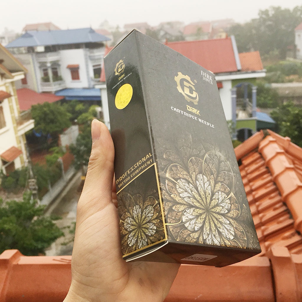 Kim  Dirk máy pen xăm tatto sắc bén phun môi mày đi nét  bong đậm dạng vỉ hộp 20 Cái