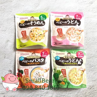 Mì somen, udon, nui Wakodo cho bé ăn dặm