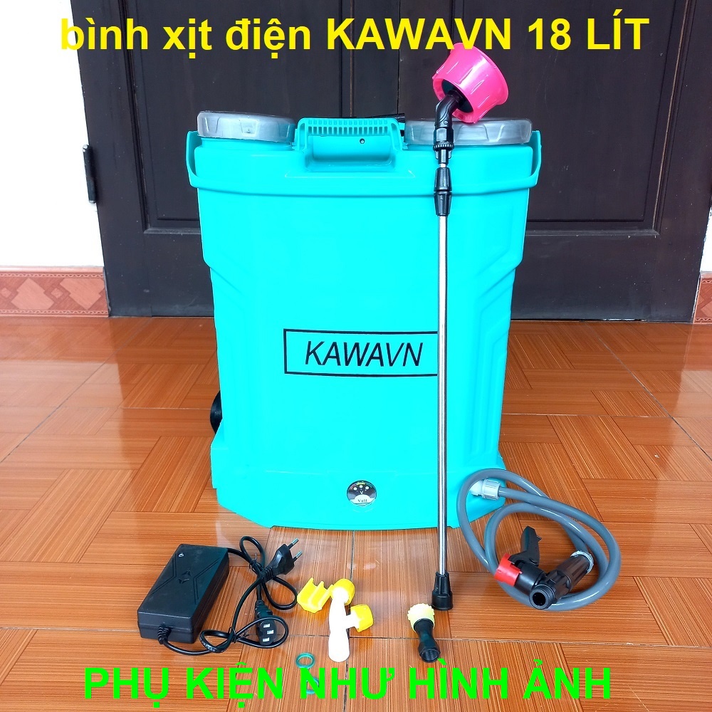 Bình phun thuốc trừ sâu 18L❤️FREESHIP❤️bình xịt điện tưới cây KAWAVN ,HÀN QUỐC