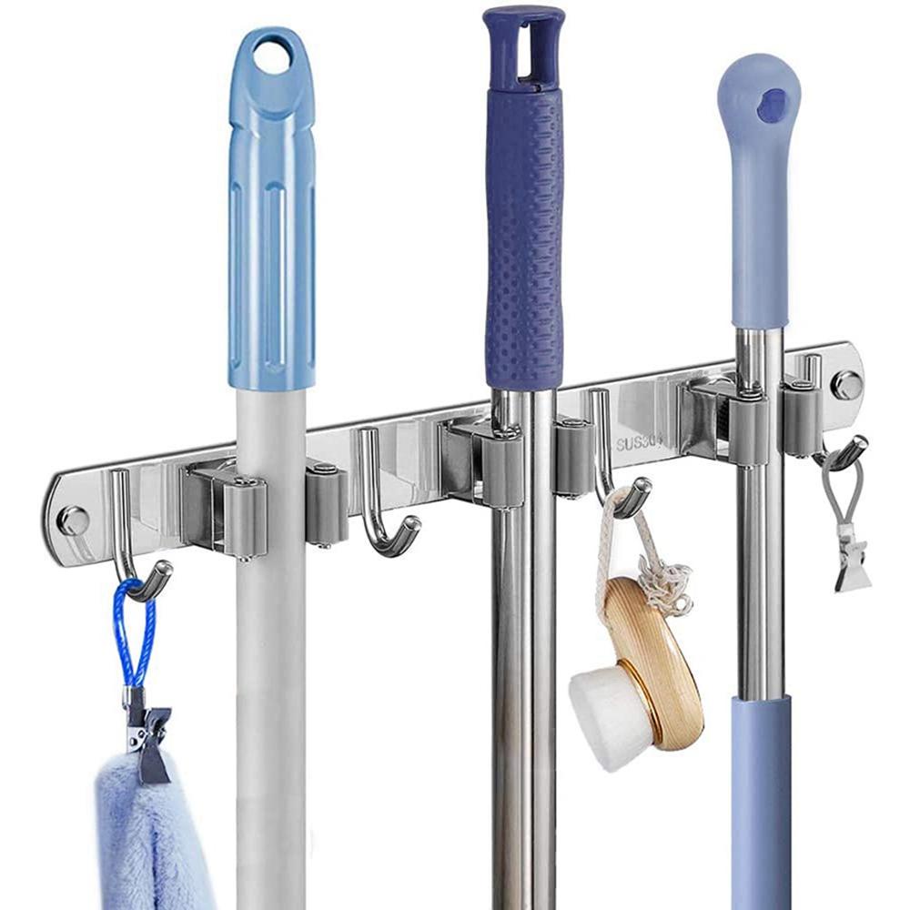 Lloyd Giá Đỡ Chổi Lau Nhà Gắn Tường Không Cần Khoan Lỗ