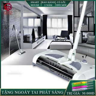 Chổi lau nhà, chổi lau nhà hút bụi đa năng, lau quét, hút bụi tự động 3 trong 1 xoay 360 độ, dọn dẹp nhà cửa tiện lợi