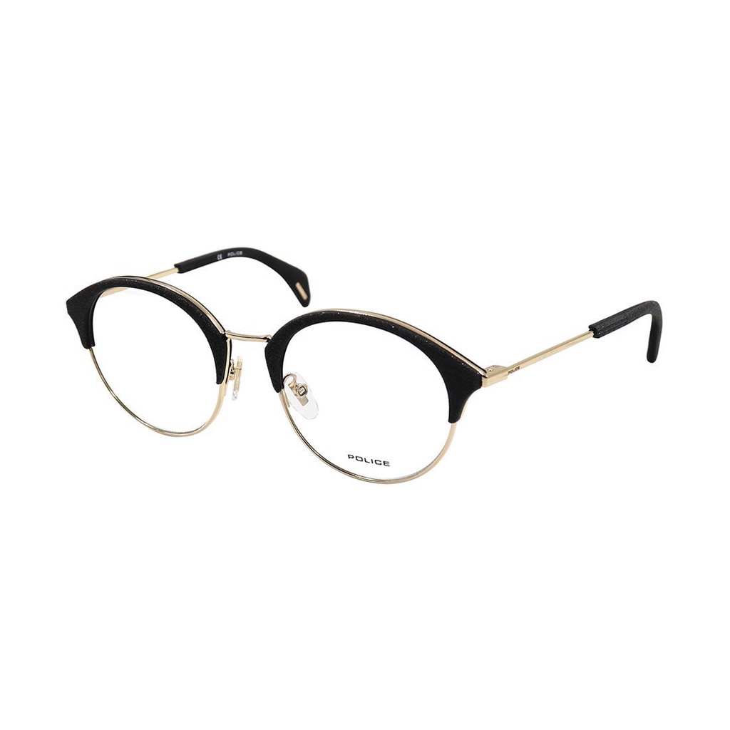 Gọng kính thời trang chính hãng Police VPL730 0300 (50-20-140), thiết kế dễ đeo bảo vệ mắt
