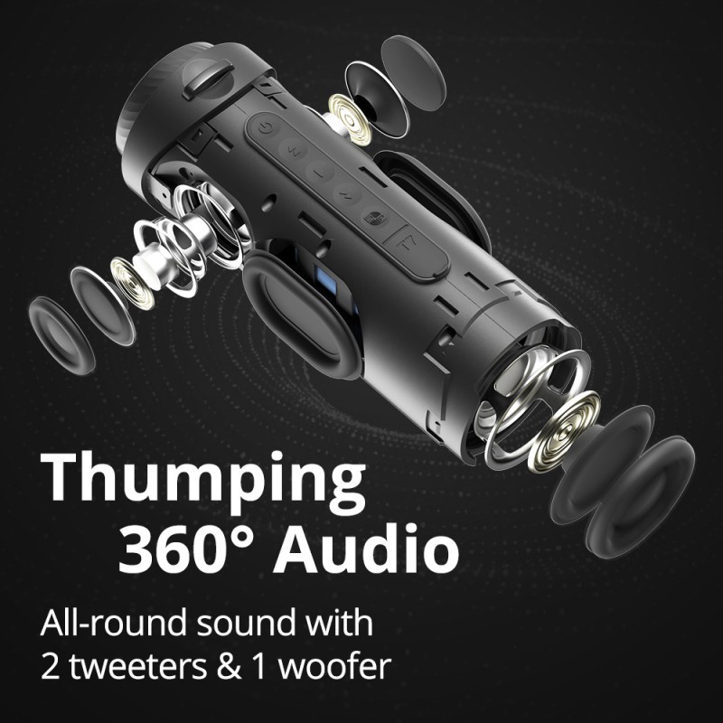 Loa bluetooth di động Tronsmart T7, bluetooth 5.3, công suất 30W
