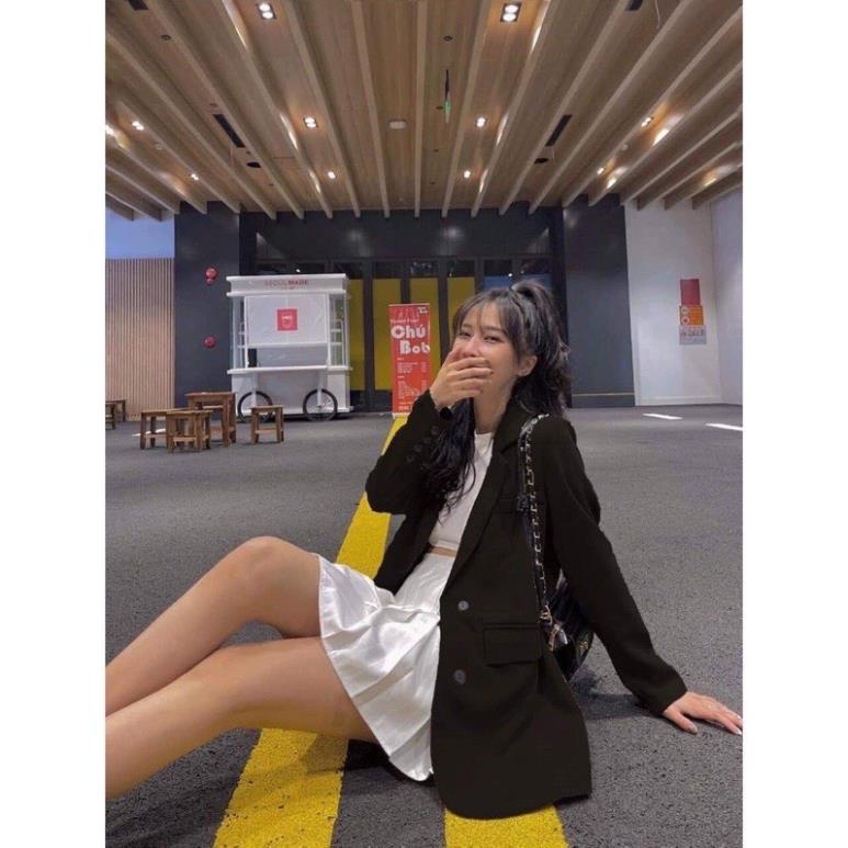 Áo Blazer Nữ Dài Tay 2 Lớp Mẫu Mới Phong Cách Hàn Quốc Áo Vest Nữ Khoác Ngoài H1 - Dolala | BigBuy360 - bigbuy360.vn