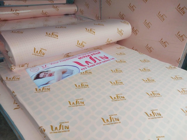 Nệm SUPER FOAM WIN Thắng Lợi chính hãng, kèm quà tặng 7 món cao cấp, miễn phí giao hàng