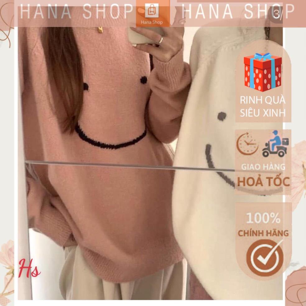 [Hàng Cao Cấp] Áo Sweaterr Unisex Nỉ Mặt Cười  2 Màu dưới 65kg - Dáng Rộng G077 | BigBuy360 - bigbuy360.vn
