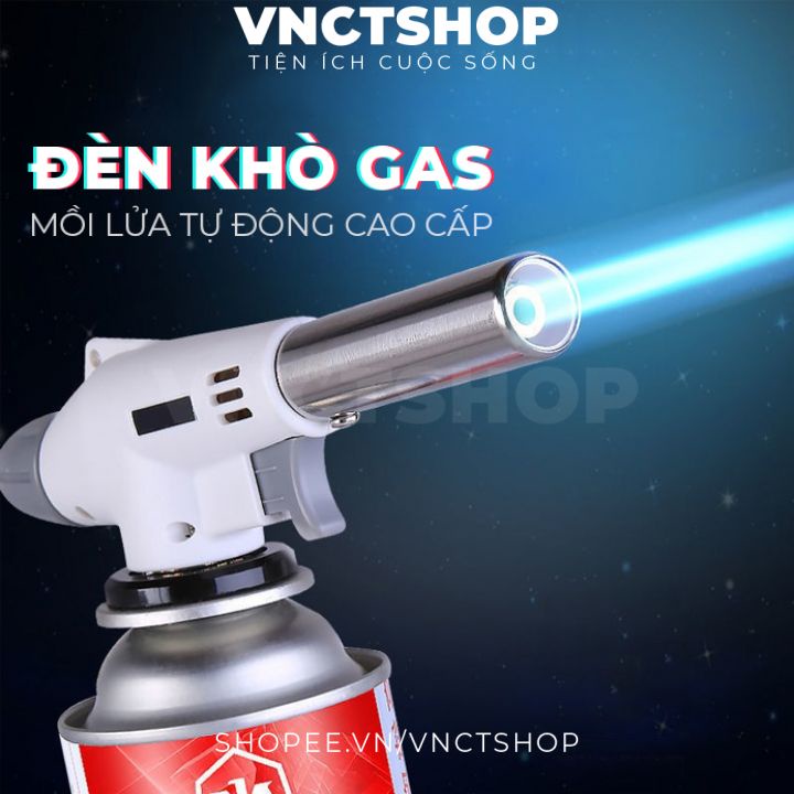 Đầu khò gas, đèn khò ga có mồi lửa sử dụng cho bình gas mini