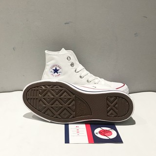giày classic trắng cổ cao