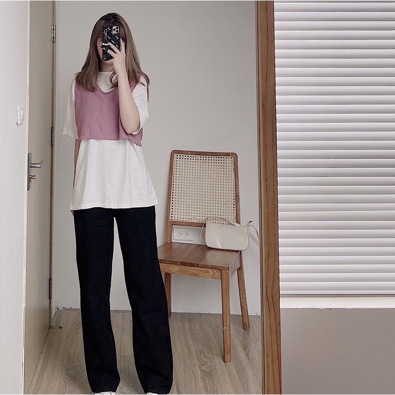 Tanktop nỉ bông cotton