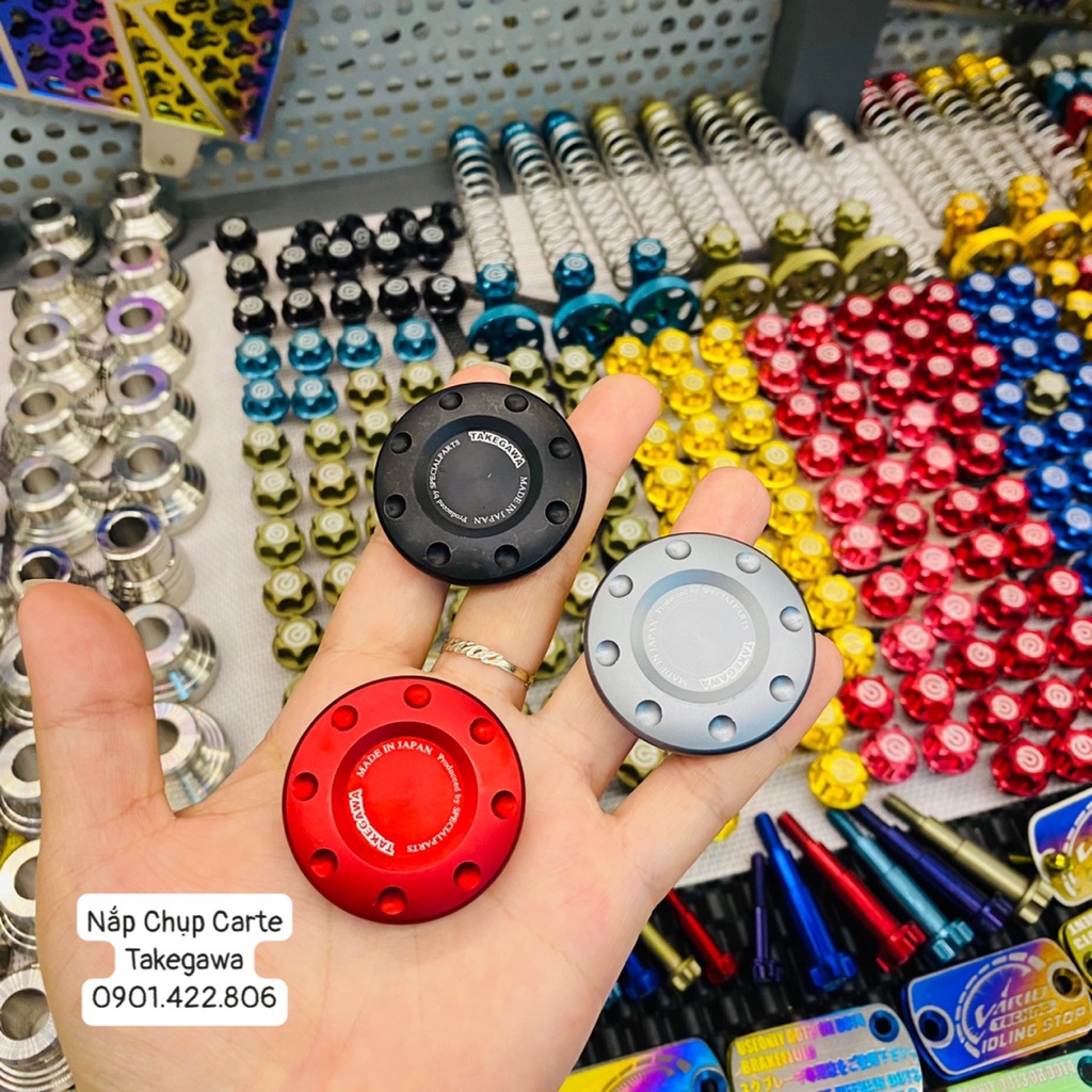 Nắp chụp carte nhôm Takegawa