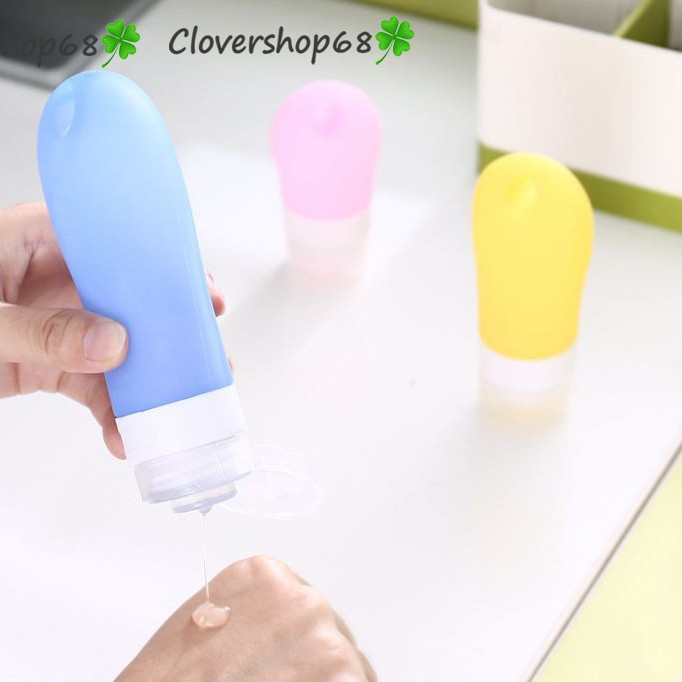 Lọ Chiết Mỹ Phẩm Silicon 38ml, 60ml, 89ml   Clovershop68