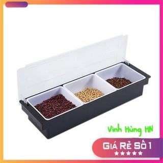 Khay nhựa đựng topping, thạch