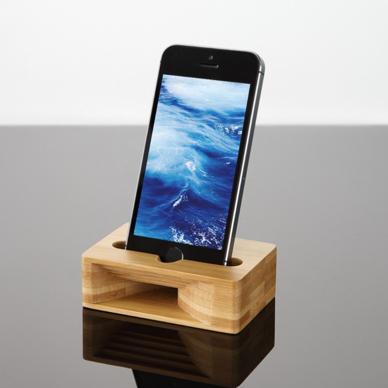 Star✨Phone Sound Amplifier Universal Bamboo Mobile Holder 