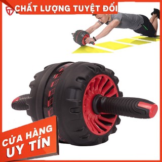 HÀNG CAO CẤP -  Con lăn tập bụng AB Roller có lò xo trợ lực GoodFit GF600AB  - Hàng Cao Cấp