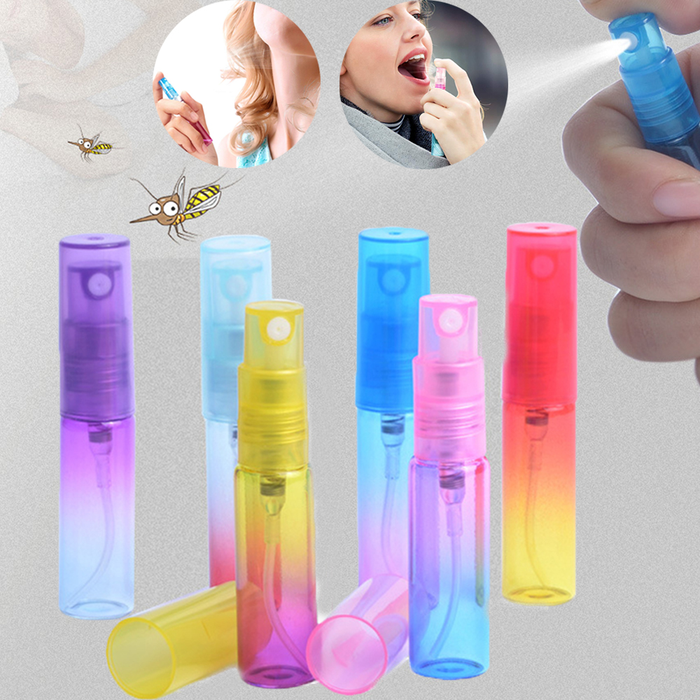 [Hàng mới về] Chai xịt rỗng dùng đựng nước hoa 4ml / 8ml màu gradient độc đáo
