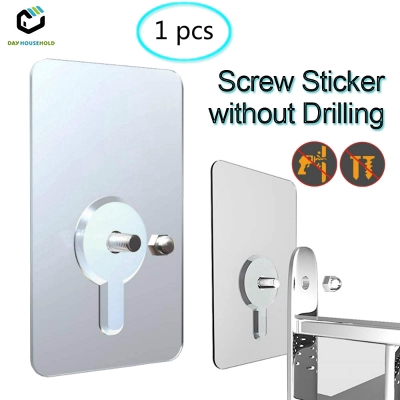 Móc gắn tường siêu dính trong suốt không đóng đinh để treo khăn