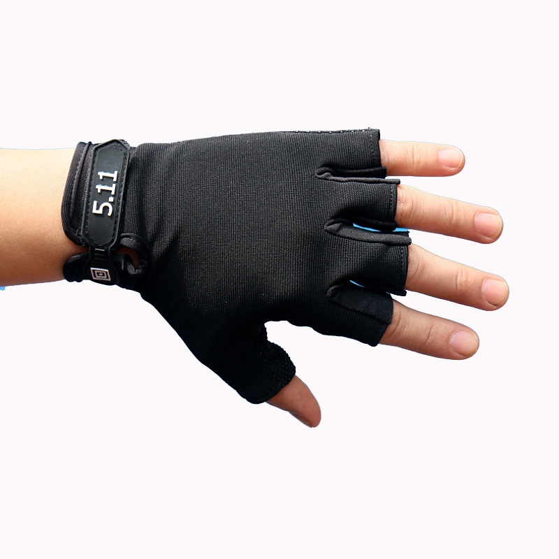 Găng tay chạy xe đạp nửa ngón chống trượt phong cách unisex