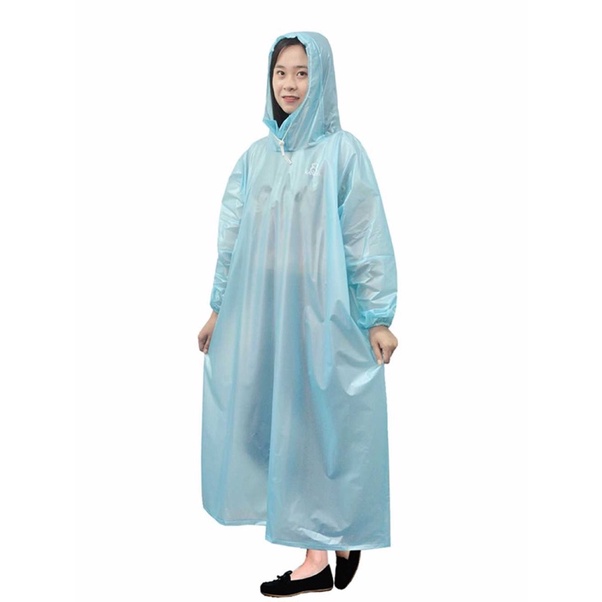 ÁO MƯA MÀU TRƠN SIÊU DÀY (1 NGƯỜI MẶC)