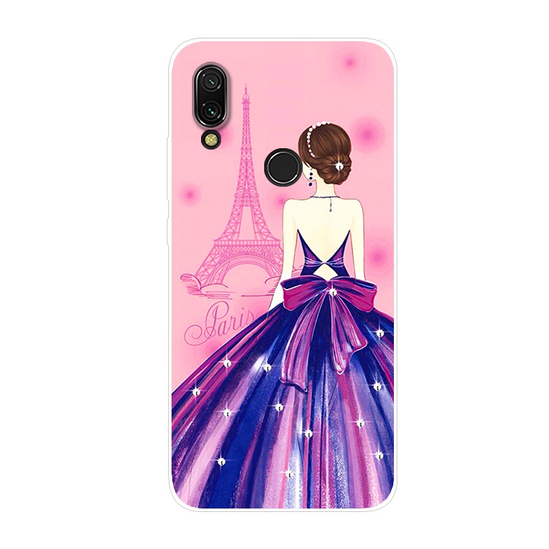 Ốp điện thoại Silicone Mềm In Hình Hoạt Hình Cho Redmi 7 Redmi7