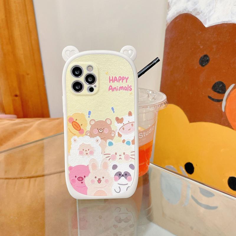 Ốp lưng họa tiết hoạt hình cho iPhoneXS / XR iPhone13promax Apple 12