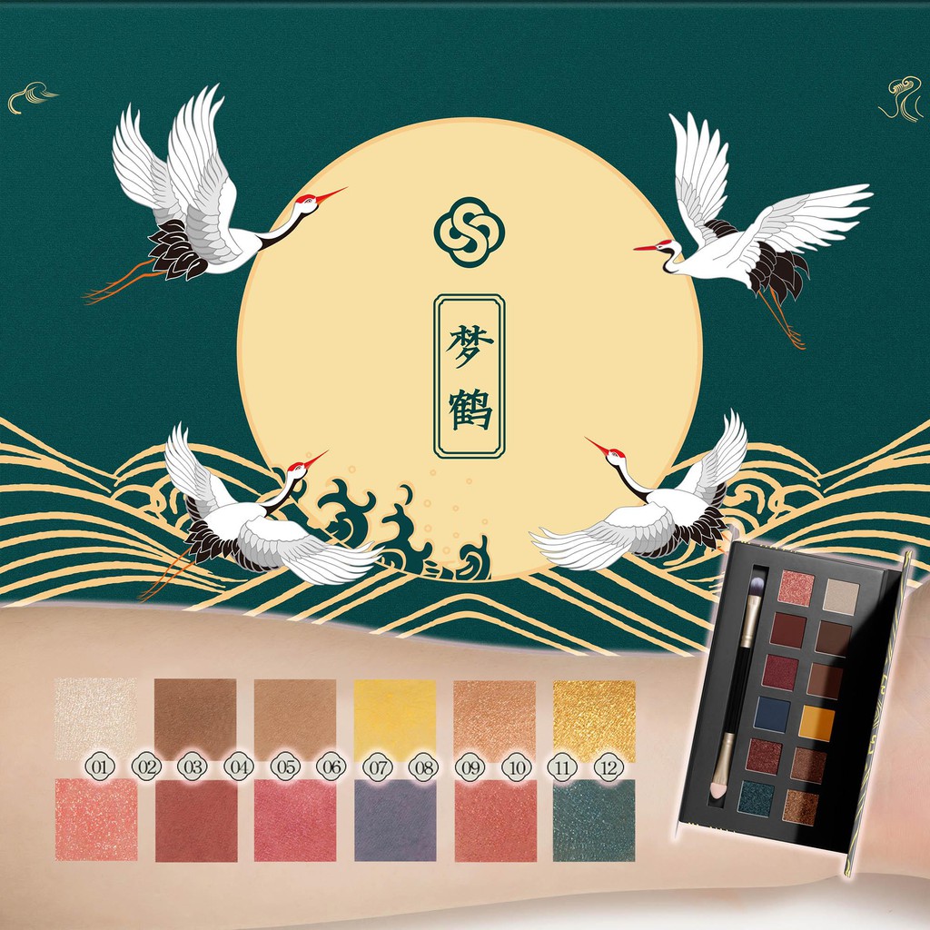 Bảng Phấn Mắt 12 Màu PROCOLOR SOONPURE Tone Màu Hot Trend, Tiện Lợi Sử Dụng. | BigBuy360 - bigbuy360.vn