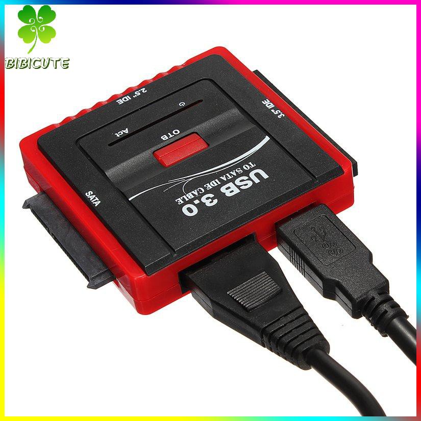 Dây Cáp Chuyển Đổi Usb 3.0 Sang Sata / Ide Cho Ổ Cứng 2.5 / 3.5 Hdd / Ssd | BigBuy360 - bigbuy360.vn