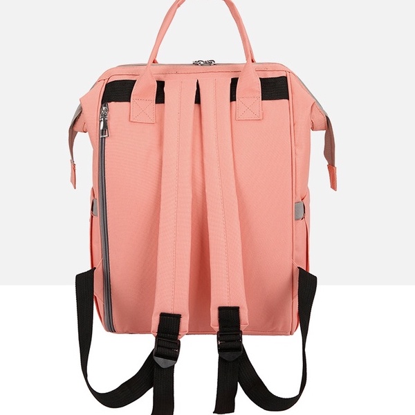 Balo Túi Xách Bỉm Sữa Giữ Nhiệt Cho Mẹ Và Bé Đa Năng Chống Thấm Nước Thời Trang Bảo Quản Bình Sữa Đựng Đồ Cơm Văn Phòng