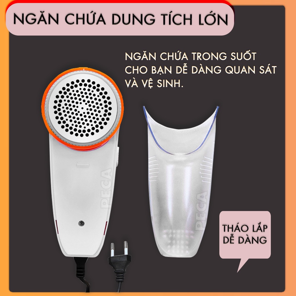 Máy cắt lông xù không dây Kemei KM-241 chính hãng cắt lông xù vải, quần áo, thảm, ga giường - phân phối chính hãng