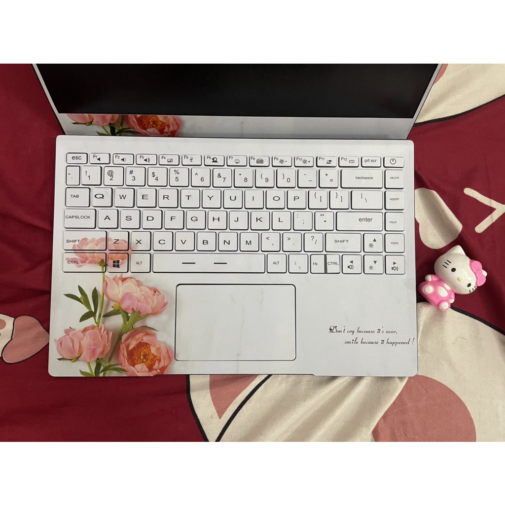 Miếng dán Laptop Skin Laptop mẫu mèo dễ thương cho HP Dell Asus Acer Lenovo MSI Thinkpad in theo yêu cầu