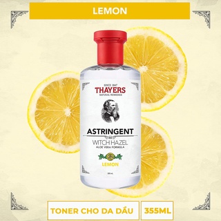 Toner thayers - lemon - nước hoa hồng thayers - hương chanh 355ml